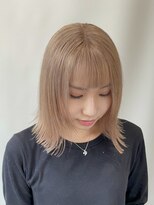 レガシーヘアーデザイン(Legacy hair design)&nbsp;【Taku】王道ミルクティーベージュ♪天神/今泉