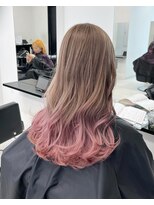 アライブ キチジョウジ(ALIVE Kichijoji) 【ALIVE吉祥寺】ダブルカラーグラデーションピンクラベンダー