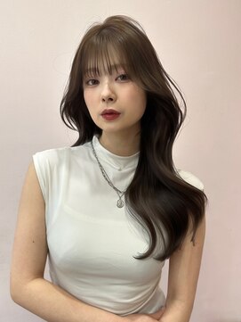 ボタン シブヤ(VOTAN SHIBUYA) 韓国ヘア/前髪あり/顔まわりカット/くびれヘア/