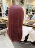 ストレートロング/ベビーピンク/20代/30代/40代/50代