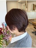 20代/30代/40代/デザインカラー/ハイレイヤー/ショートヘア