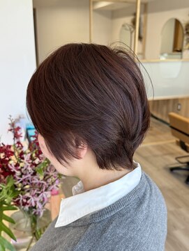 シダミノオ(sida MINOH) 20代/30代/40代/デザインカラー/ハイレイヤー/ショートヘア