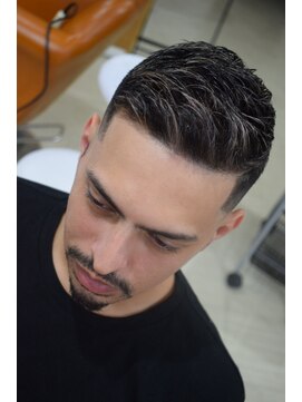 アンドバーバー(&Barber) コームオーバーxスキンフェード