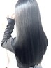 【自然なツヤ感】 ナチュラル縮毛矯正+似合わせカット￥10450⇒￥9350