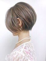 モリオフロムロンドン 原宿本店(morio from London) 【morio原宿】大人　ショート　ハイライトカラー　グレージュ