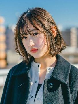 ベンジー 福間(benji) エモージュ大人愛され可愛い外はねボブレイヤー