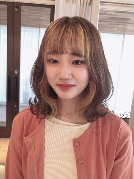 アンジュデメール(Ange'de Mer) ハイライト・ショート・白髪染め・白髪ぼかし・髪質改善