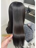 【艶と潤いのストレート】縮毛矯正＋5STEPトキオトリートメント＋カット