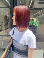 スワッグ(Swag)&nbsp;orange pinkなミニボブ♪