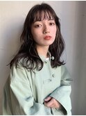 オンブレグレージュオリーブベージュくびれミディ大人美人