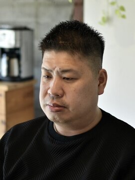 リム メンズヘア(LIM men's hair) 濡感スパイキー大人短髪フェード【メンズカット/倉敷/中島】