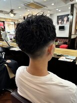 シャンプーボーイアネックス(SHAMPOO BOY Annex)&nbsp;メンズショートカット　ツイストスパイラルパーマ　佐世保