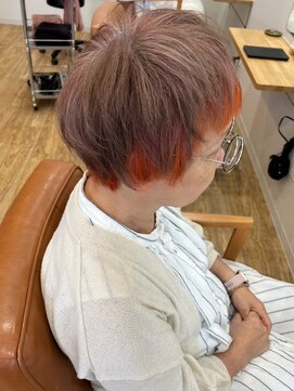 ワッカ(WAKKA) shortcut × innerorange × milkteabeige