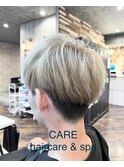 【CARE】GLAYベージュ×マッシュ