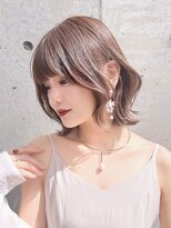 ロンド ジュルード 名古屋(Lond jeloud)&nbsp;ショート ボブ インナーカラー 韓国風5701