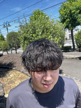 ヘアルーム フラット(HAIR ROOM flat) 波巻きパーマ
