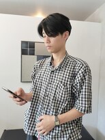 アンフェインド02(UNFEIGNED 02)&nbsp;刈り上げセンターパート/MEN'S HAIR/伏見/栄/名古屋/名駅