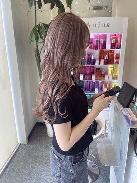 美容室 サワコ 国府店(SAWAKO) クリアライトピンクベージュ