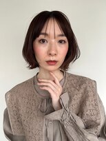 カバーヘア ブリス 北浦和(COVER HAIR bliss) ひし形シルエット透け感くびれミニマルボブp1北浦和20代30代40代