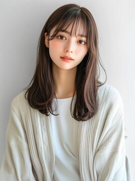 ユニバイリサ 天神大名店(uni by risa) ワンカール 顔周りカット 前髪カット 髪質改善トリートメント