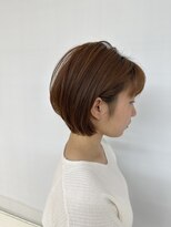 クオリス 上板橋店(QUALIS)&nbsp;丸みショートボブ◎小顔×前下がりレイヤー大人可愛い
