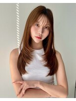 ユーフォリア 池袋東口駅前店(Euphoria)&nbsp;韓国くびれロング レイヤーオルチャン小顔前髪 艶髪