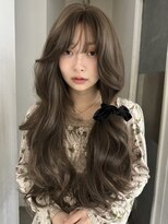 メゾンアクア 表参道(Maison ACQUA)&nbsp;☆ブリーチなしダブルカラー オリーブ オリーブベージュ