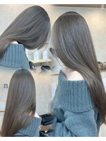 ビイン(viin)&nbsp;ブリーチあり透明感グレージュ