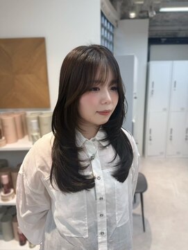 ザシェノンウメダ(THA CHAINON UMEDA) 着物ヘア/大人ガーリー/ダークアッシュ/似合わせカット/心斎橋