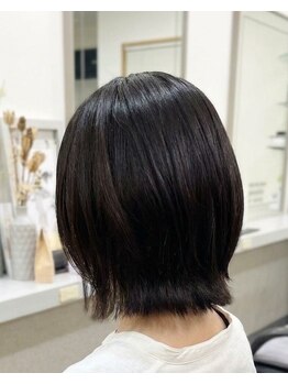 千代田美容室の写真/【一関】広がり/カラーダメージ/うねり悩みにキラ髪トリートメント★毎日のスタイリングが時短できます♪ 