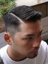 ザチョップショップ キチジョウジ(THE CHOP SHOP KICHIJOJI) サイドパートスキンフェードカットシェービング吉祥寺理容室
