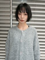 イェン(Yen.) 顔周りカットレイヤーボブミニボブボブショートアッシュブラウン