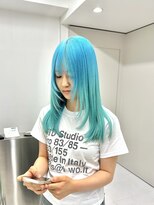 ギア(GEAR.)&nbsp;【夏に向けてハイトーン！】☆ターコイズブルーカラー☆