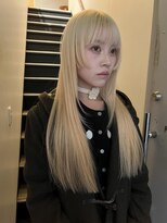 ポーズヘアー 大阪 福島(PAUSE HAIR) 抜きっぱなしブロンドヘア