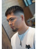 クロップカット バーバー ベリーショート