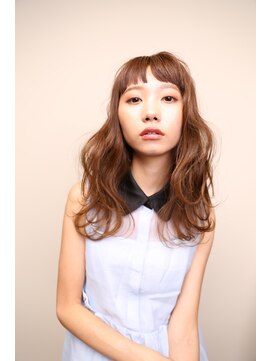 シアン 栄店(CYAN.) ゆるやか大人可愛いウェーブヘアー