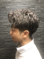 ヒロギンザ 青山店(HIRO GINZA)&nbsp;ツーブロックパーマスタイル