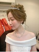 ブライダルヘアセット