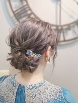 ヘアセットサロン ミント(Hair set salon MINT)&nbsp;ルーズアップスタイル