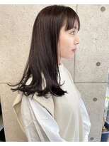 ア セカンド 清藤美容室第弐號(a sekand)&nbsp;あざとかわいいミディアムロングスタイル