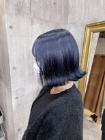 ミラク 町田(MIRAC)&nbsp;【MIRAC町田店河原崎】ネイビーブルーボブ