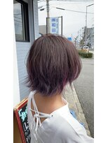 ヘアーメイク マーズ 売布店(Hair Make Mars)&nbsp;外ハネボブ×グラデーションカラー