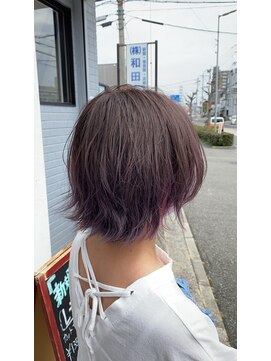 ヘアーメイク マーズ 売布店(Hair Make Mars) 外ハネボブ×グラデーションカラー