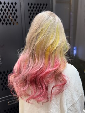 ヴァイス 新宿店(VAICE) グラデーションカラー/ケアブリーチ [新宿駅/ハイトーンカラー]