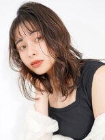 ラフィス ヘアー ヴォーグ 天王寺あべの店(La fith hair vogue)&nbsp;【La fith】オン眉×ニュアンス巻き