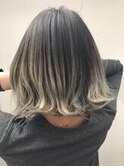大人可愛いイメチェンモードヘアダークアッシュチェリーブラウン