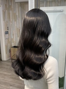 ナンバー アンフィール 渋谷(N° anfeel) 韓国風ゆるふわ巻き艶髪髪質改善トリートメント渋谷