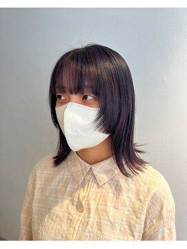 バズ(BUZZ) ぷつっとラインの顔まわりカット!