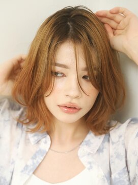 アビエクレール 河内花園(abije claire) センスのいい人になれる色っぽボブ★20代30代50代 髪質改善