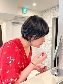 メモリーズ 銀座(Memories) ブリーチを活かしたショートボブ☆